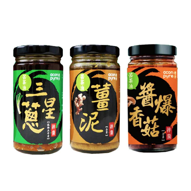 苦茶油三星蔥伴醬